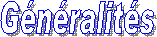 Gnralits